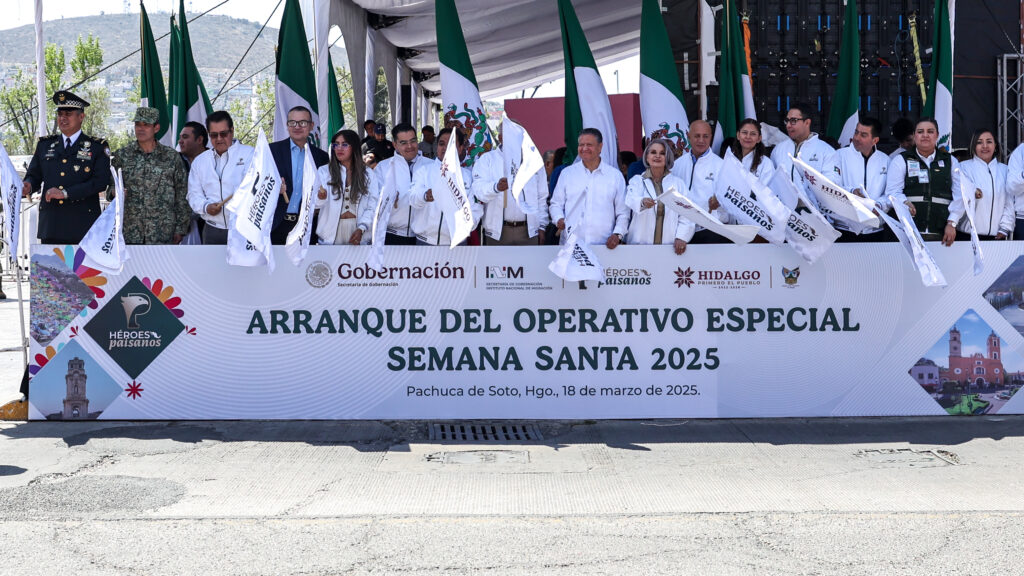 En marcha operativo de seguridad para paisanos de visita en Hidalgo