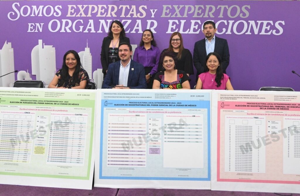 Garantizan certeza y legalidad en elección del Poder Judicial Local en CDMX
