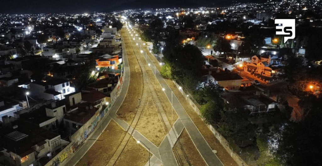Ciclovía mejor iluminada, compromiso cumplido en Pachuca