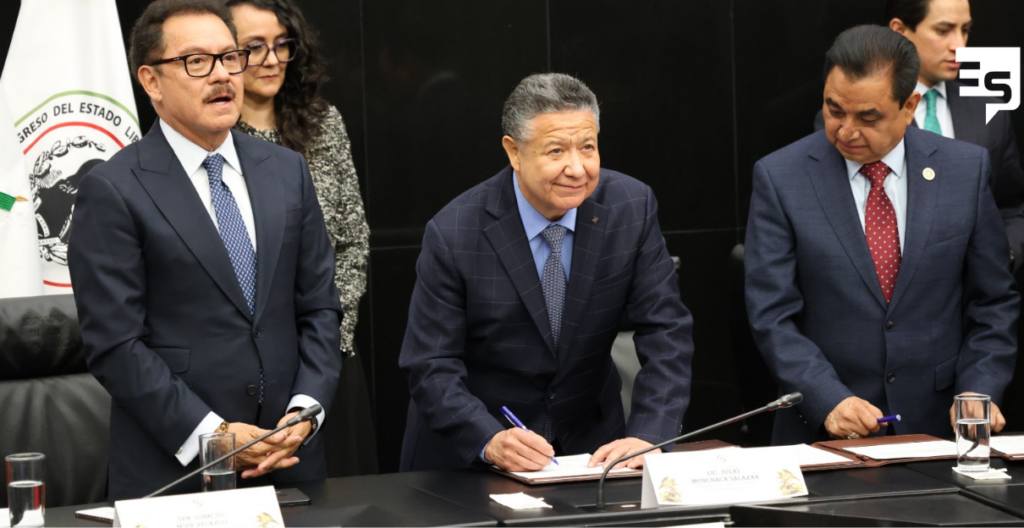 Gobierno y Congreso de Hidalgo signan convenios con el Senado