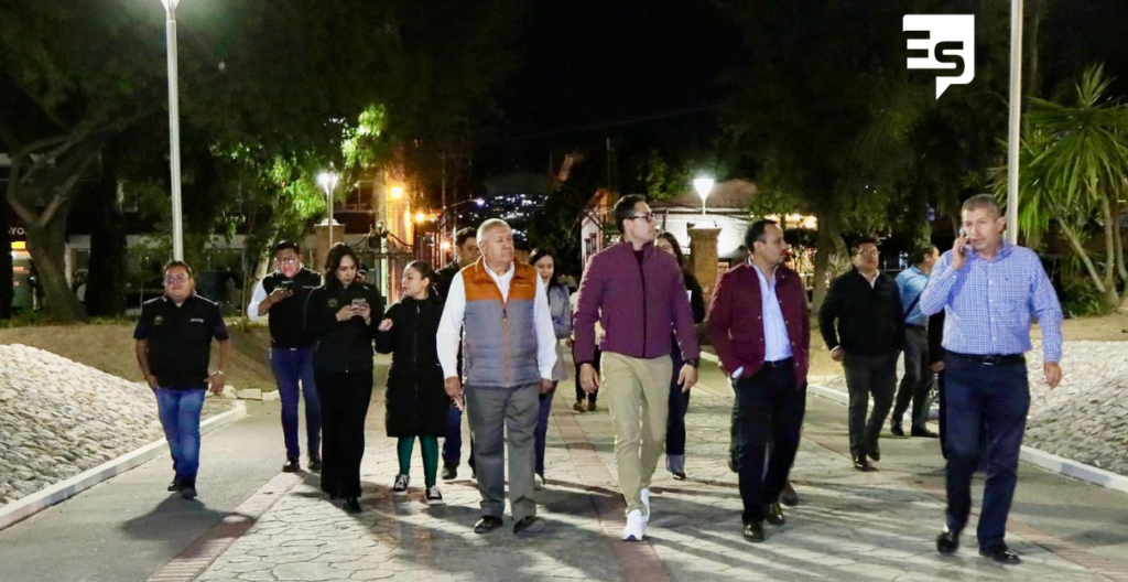 Rehabilitación del Parque Hidalgo bajo la lupa del alcalde Jorge Reyes