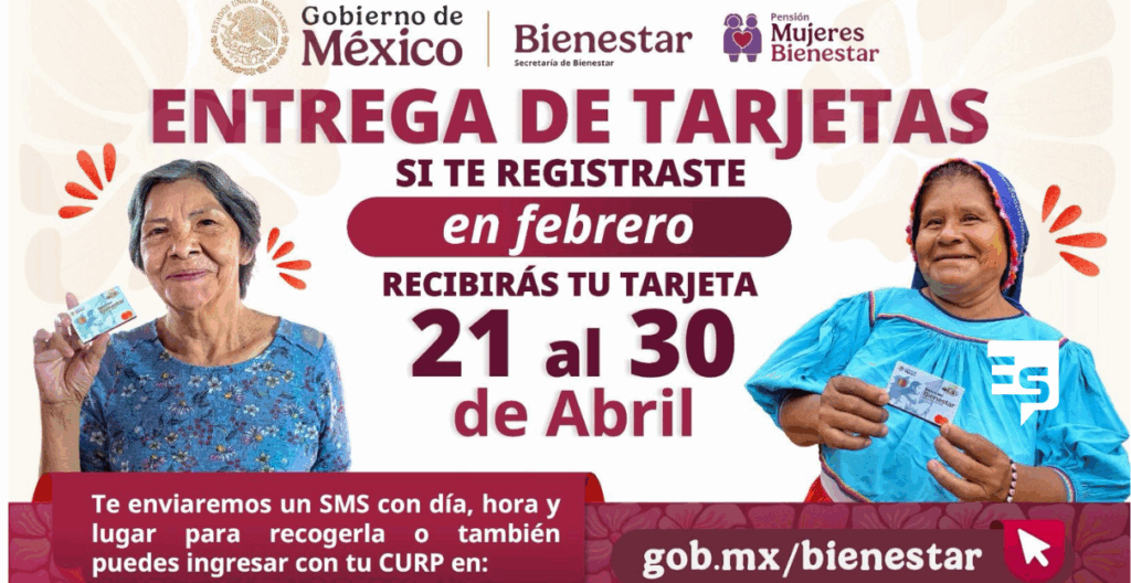 En Hidalgo se entregarán más de 4 mil tarjetas de la Pensión Mujeres Bienestar