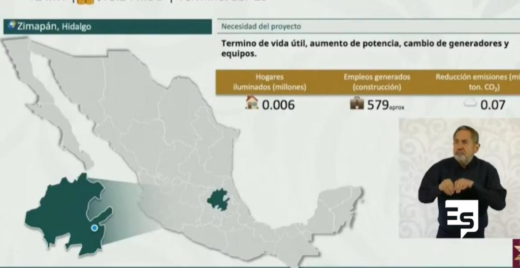Hidalgo en el Plan de Fortalecimiento y Expansión del Sistema Eléctrico Nacional