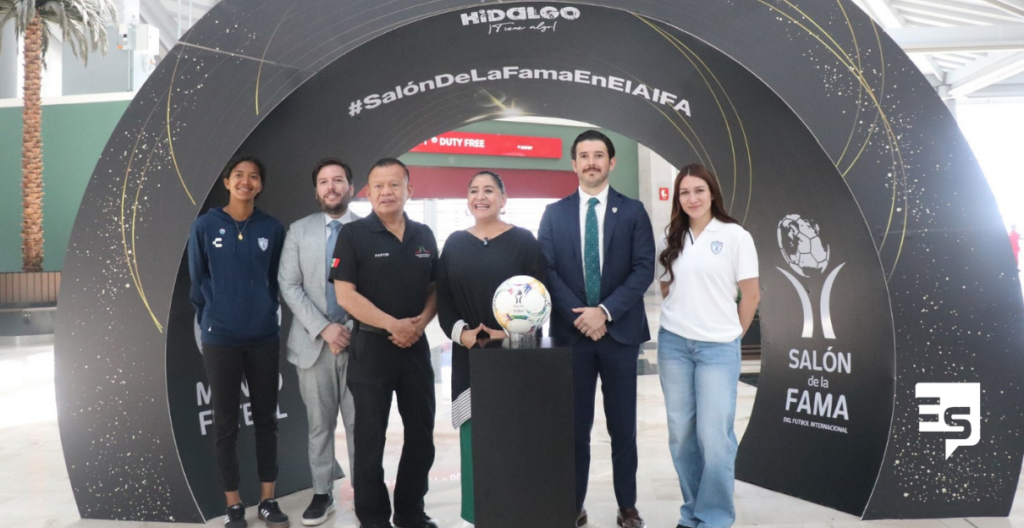 El Salón de la Fama del Futbol en el AIFA