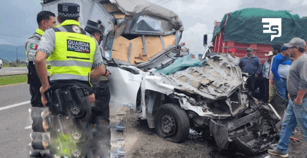 Brutal carambola automovilística cobra la vida de una persona en la México
