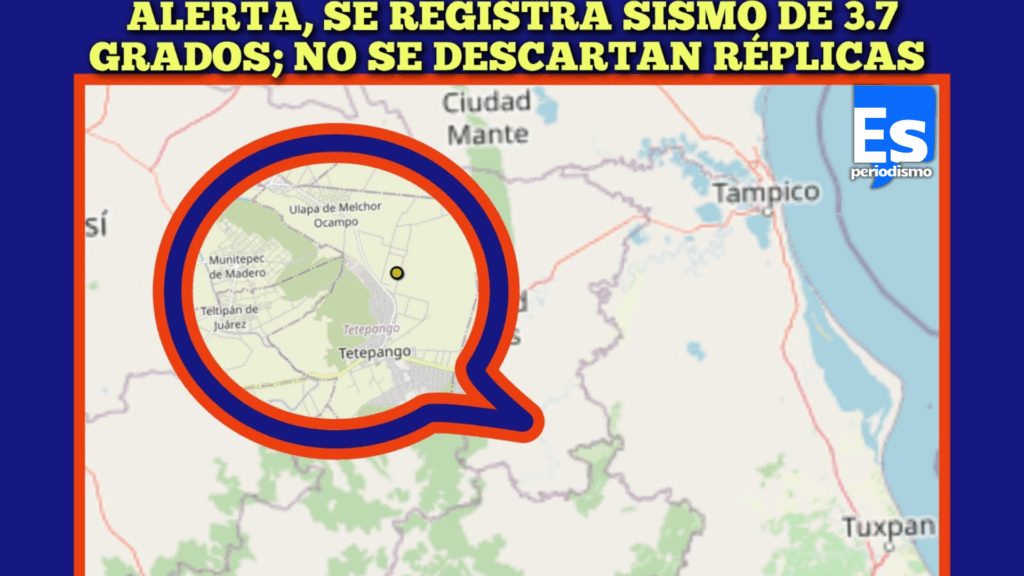 Sismo en Tlaxcoapan anoche: hubo alarma vecinal
