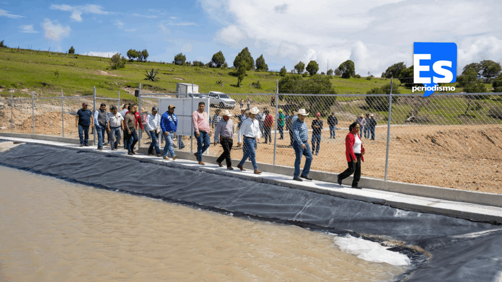 En servicio Olla de Captación de Agua en Magueyes Verdes