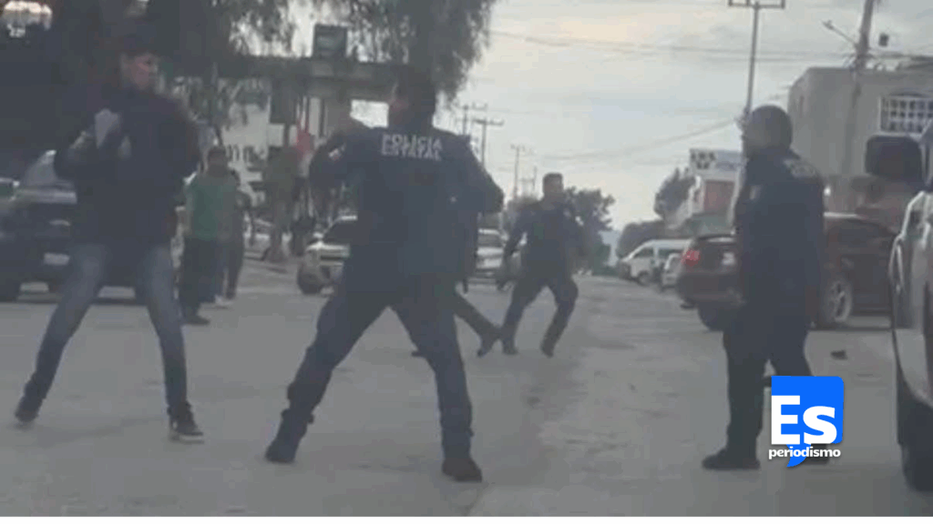Enfrentamiento entre policías y civiles deja tres detenidos y tres heridos