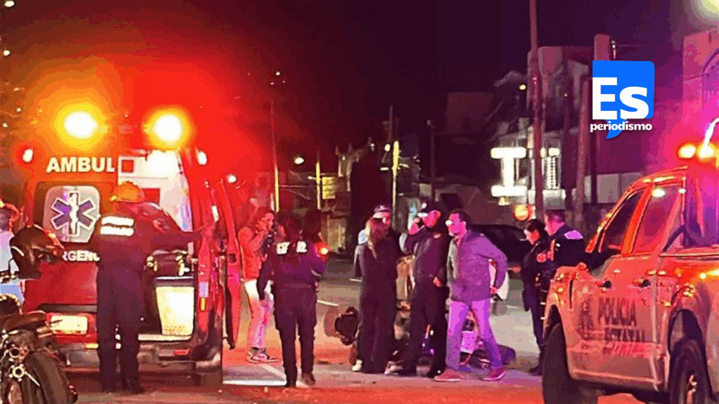 Fatal accidente de madre e hijo con motociclista
