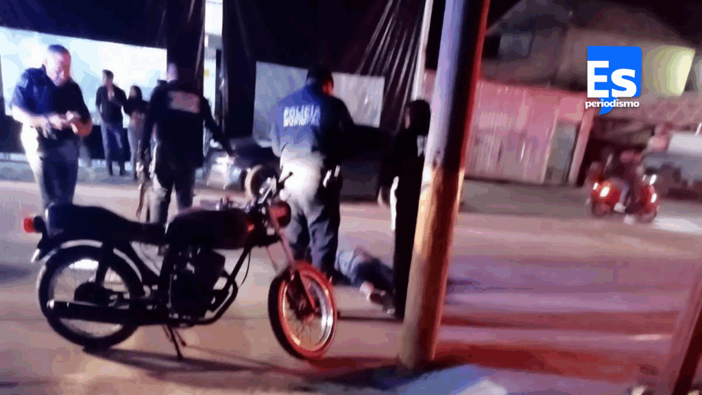Herido por sujetos desconocidos afuera de un bar