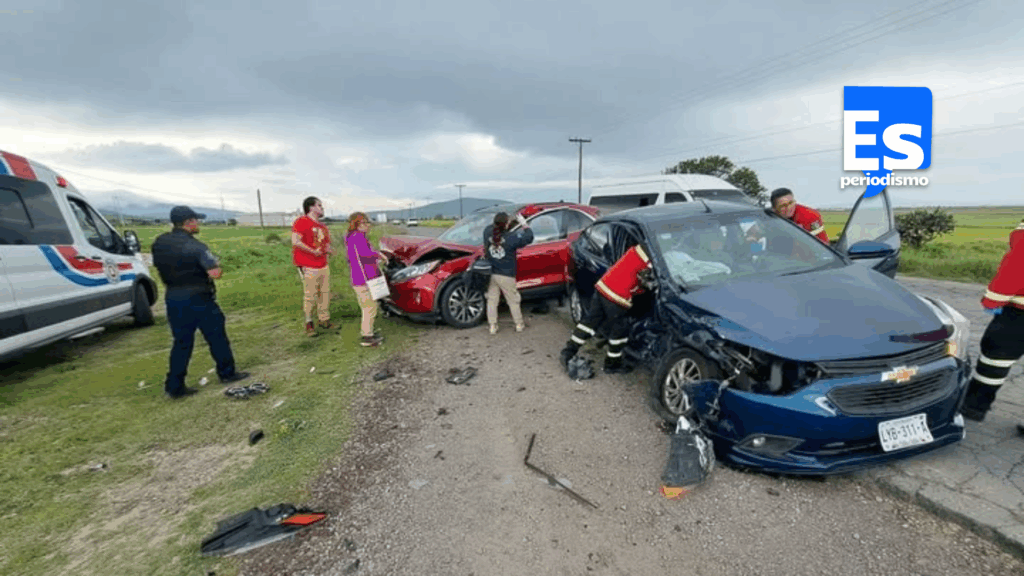 Impactante choque deja una persona sin vida y 5 heridos