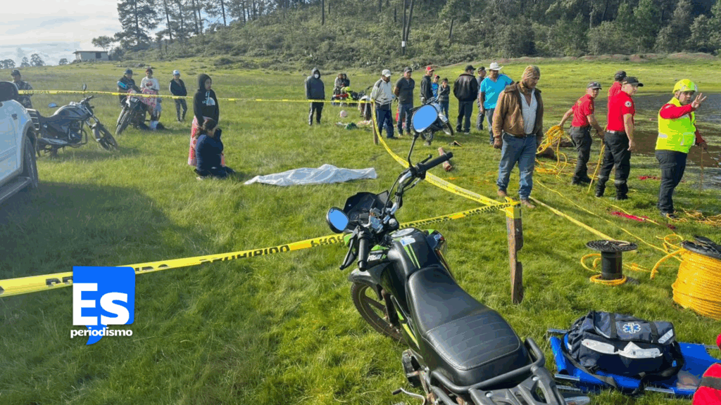 Papá e hija ahogados en jagüey de Cantarranas; arduo rescate de los cuerpos