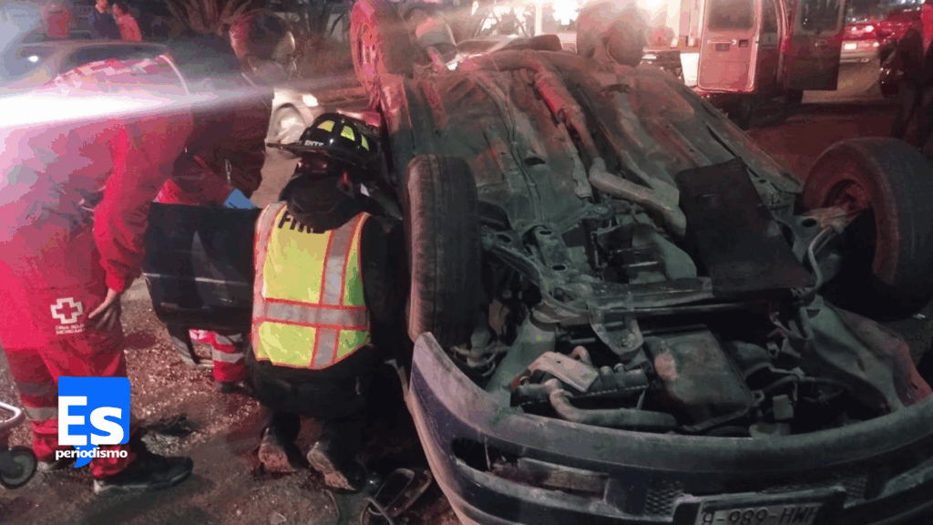 Persecución de jovencitos rápidos y furiosos tras causar accidente