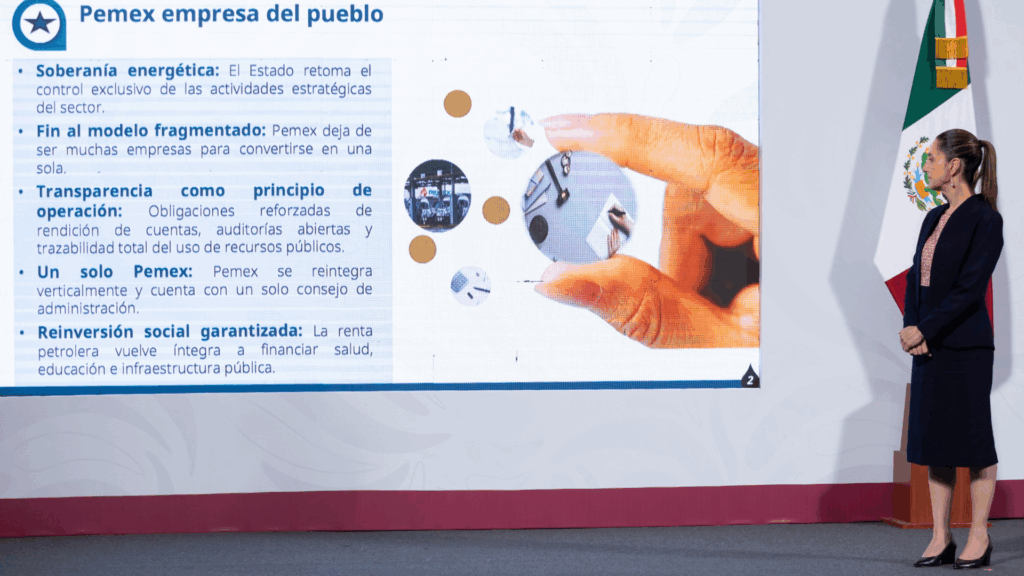 PLAN ESTRATÉGICO 2025-2035 DE RESCATE DE PEMEX EN 2 AÑOS REFLEJARÁ RESULTADOS