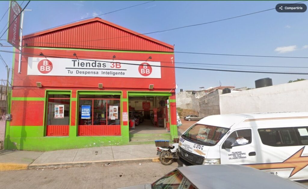 Solitario sujeto asaltó un 3B pistola en mano