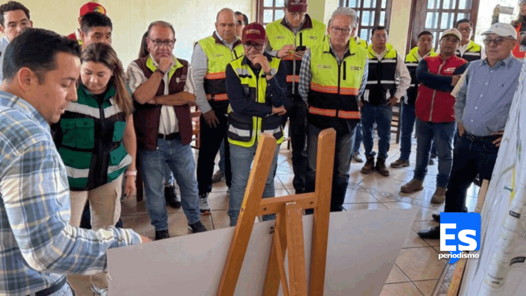 Supervisaron la modernización de la carretera Huejutla-Tamazunchale
