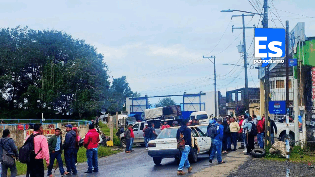 Bloquearon la carretera México-Tampico