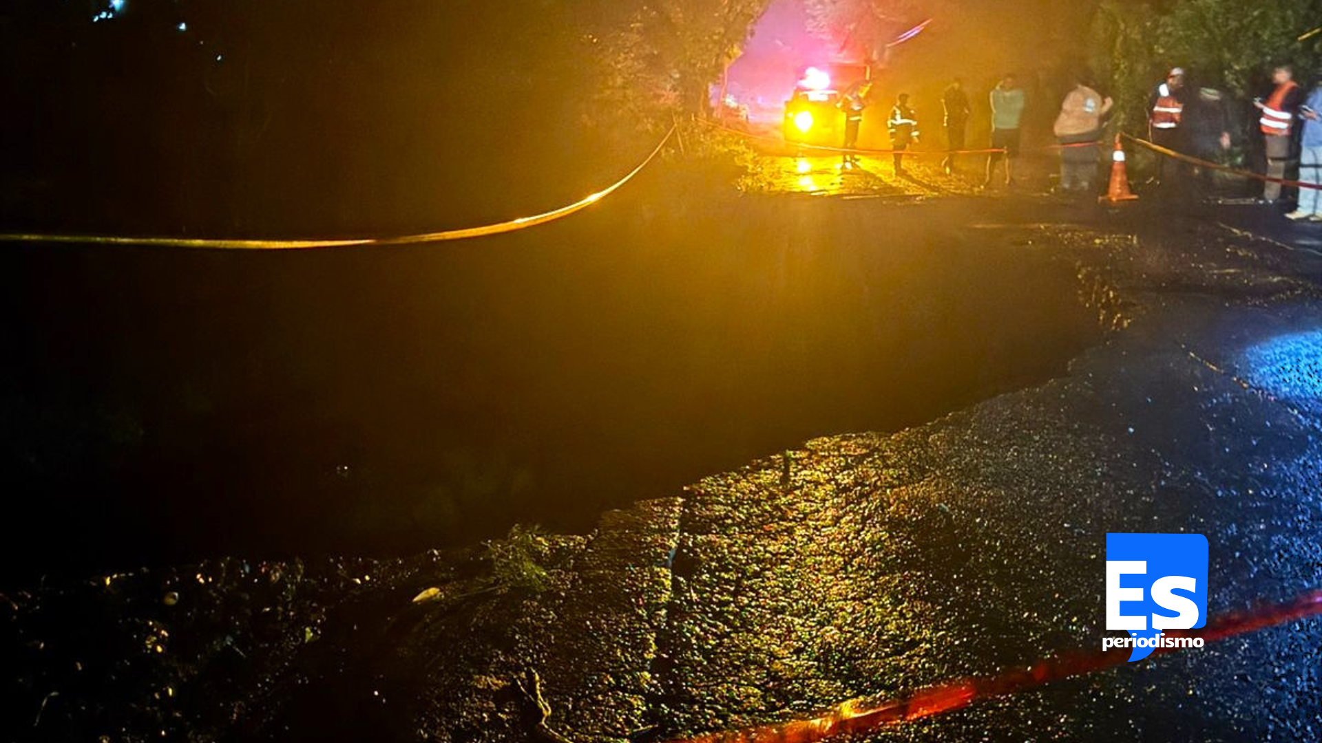 Colapsó carretera a Tenango; existe riesgo de mayor hundimiento - Es ...