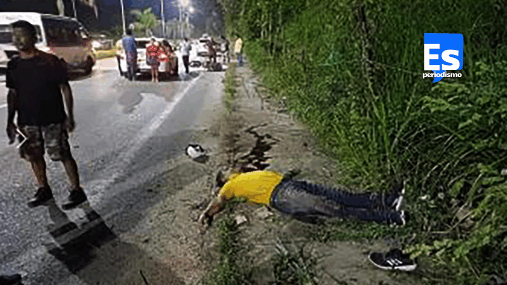 Derrapó en su moto y murió; su acompañante