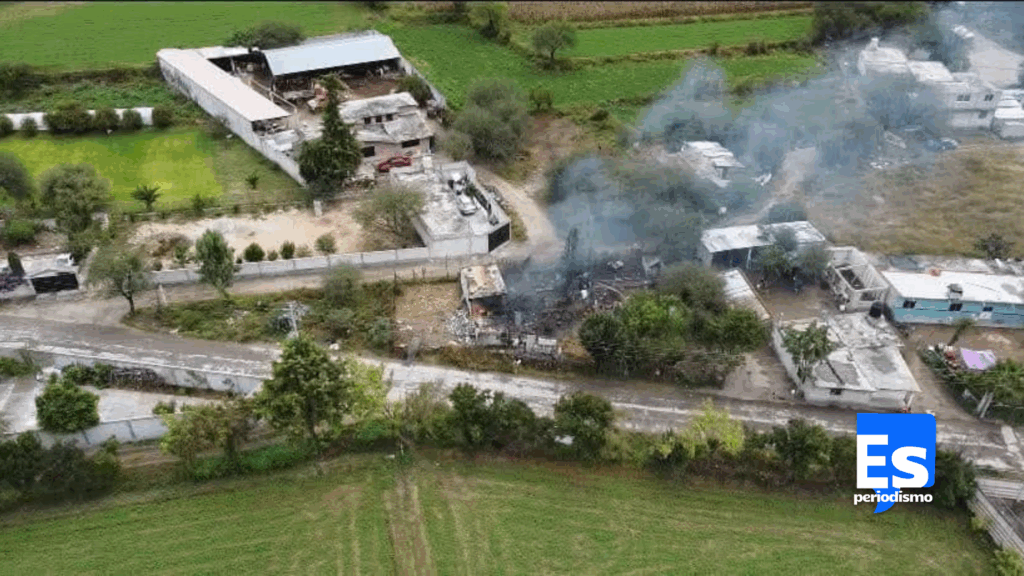 Explota polvorín y deja cuatro lesionados en Cerritos