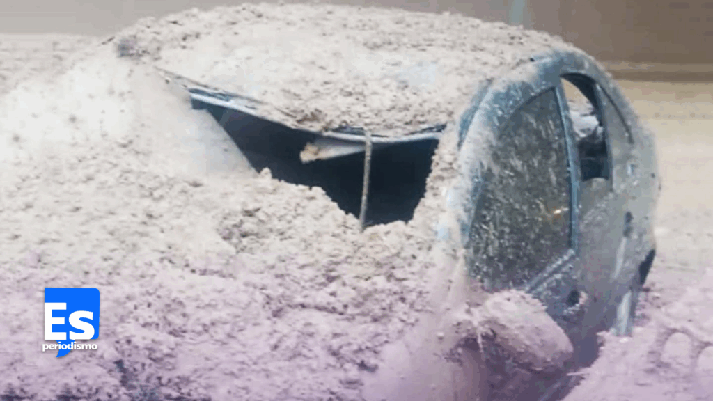Deslave en túnel Real del Monte-Huasca aplastó coche