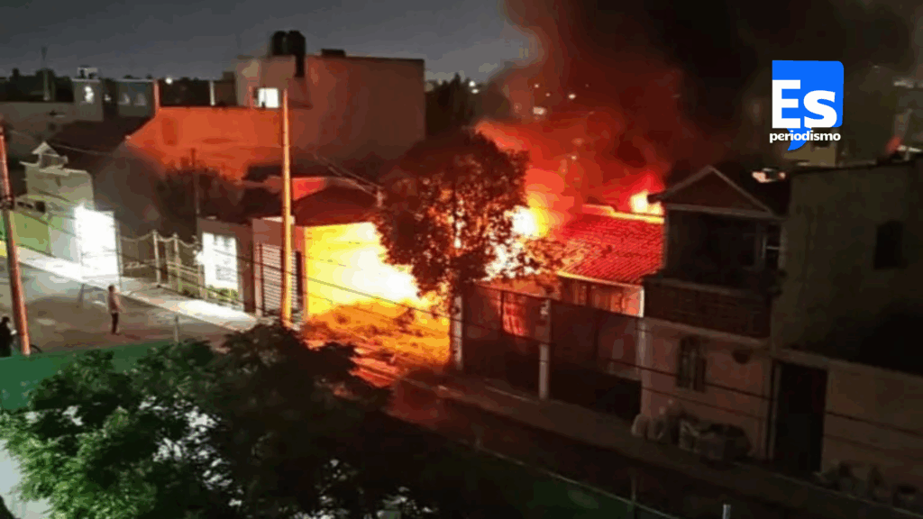 Ardió vivienda asegurada por la justicia, en Cipreses