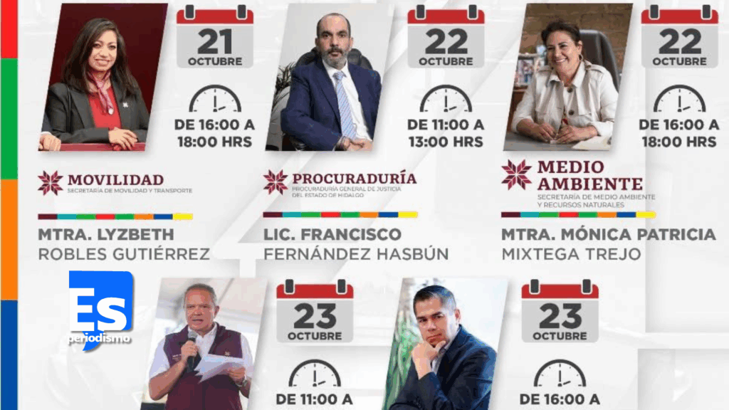Desglosarán secretarios el tercer informe