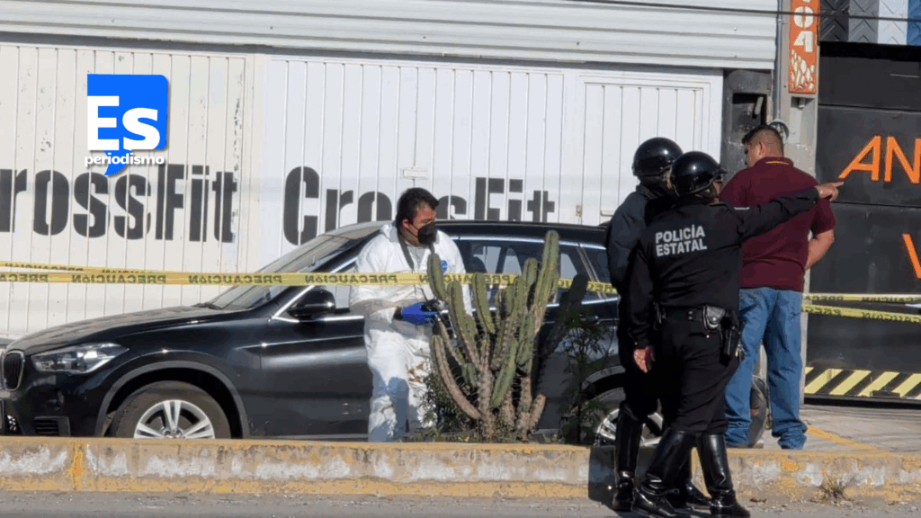 Ejecutado a balazos dentro de su BMW