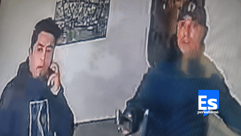 Empleada herida de bala