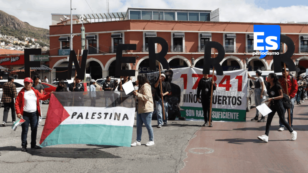 Estudiantes hidalguenses manifiestan