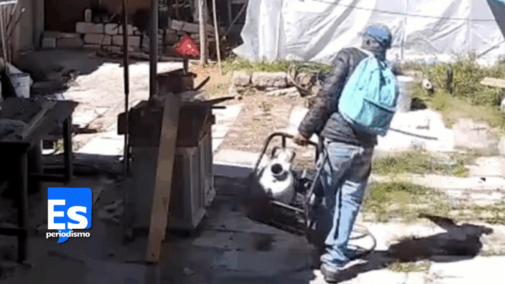 Graban a delincuente robando