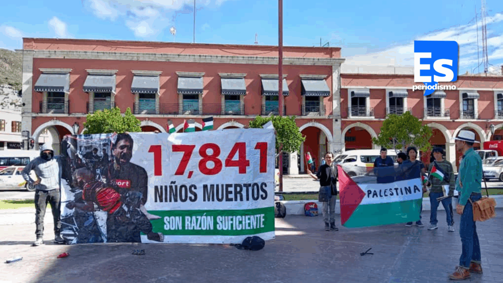 Marcha estudiantil en Pachuca