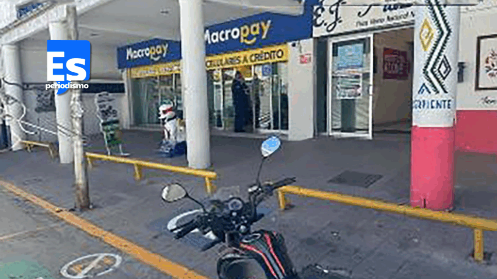 Violento atraco en tienda de celulares