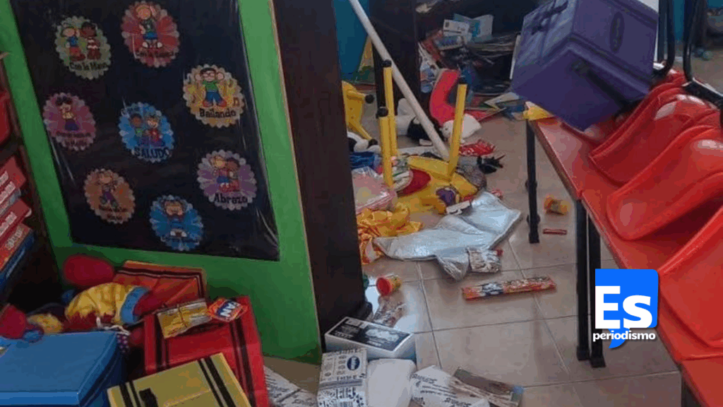 Rateros causan destrozos