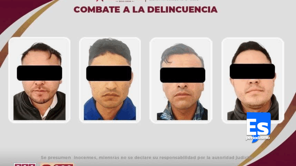 Atrapan a 2 células de robo de autopartes