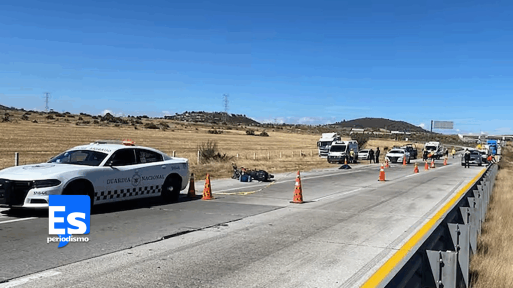 Fallece motociclista al derrapar en el Arco Norte