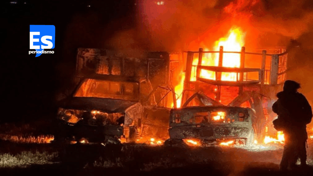 Explotan camionetas huachicoleras