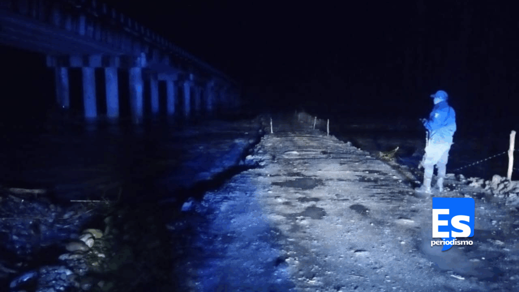 Crecida de ríos afecta pasó a