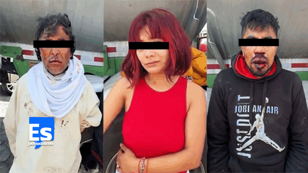 Pobladores atrapan a cinco presuntos