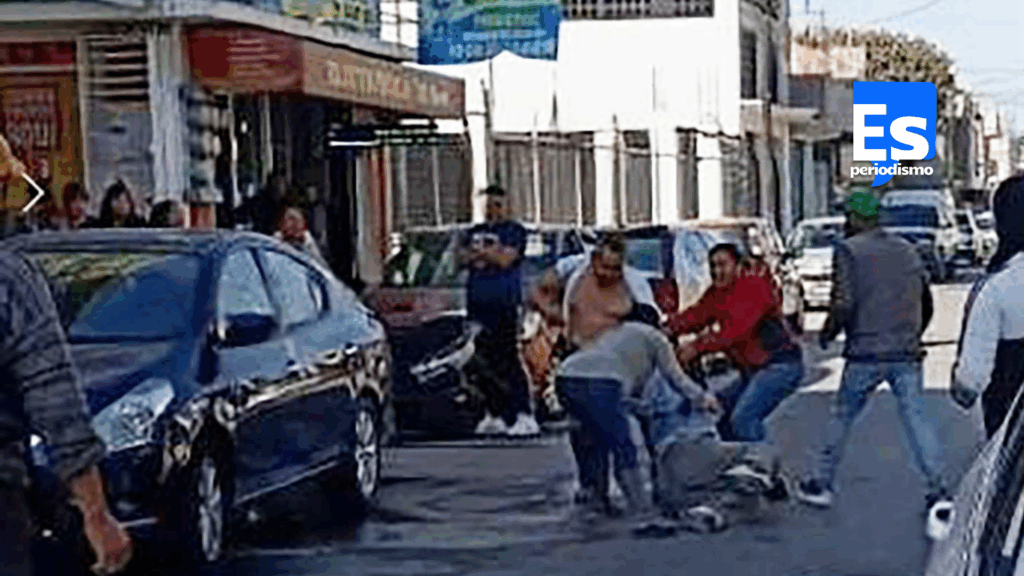 Por conflicto vial tripulantes de