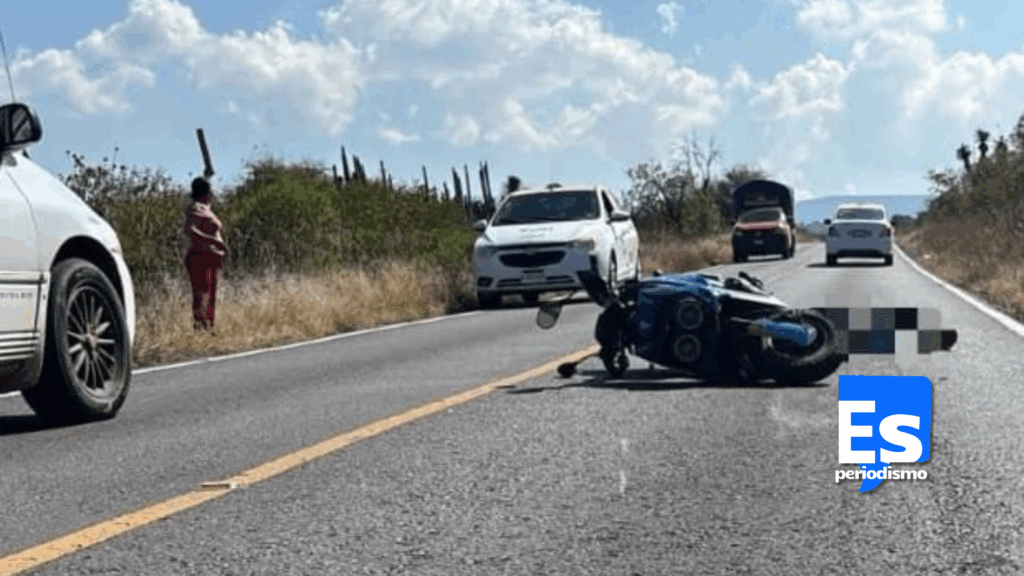 Motociclista perdió la vida