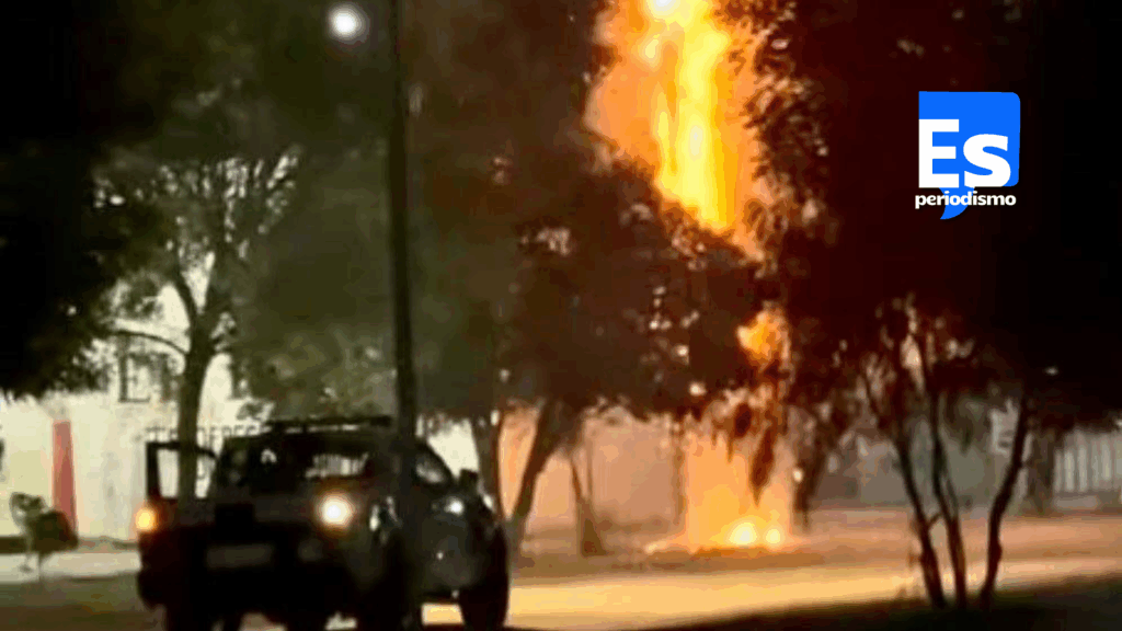 Pirotécnica provoca alarmante