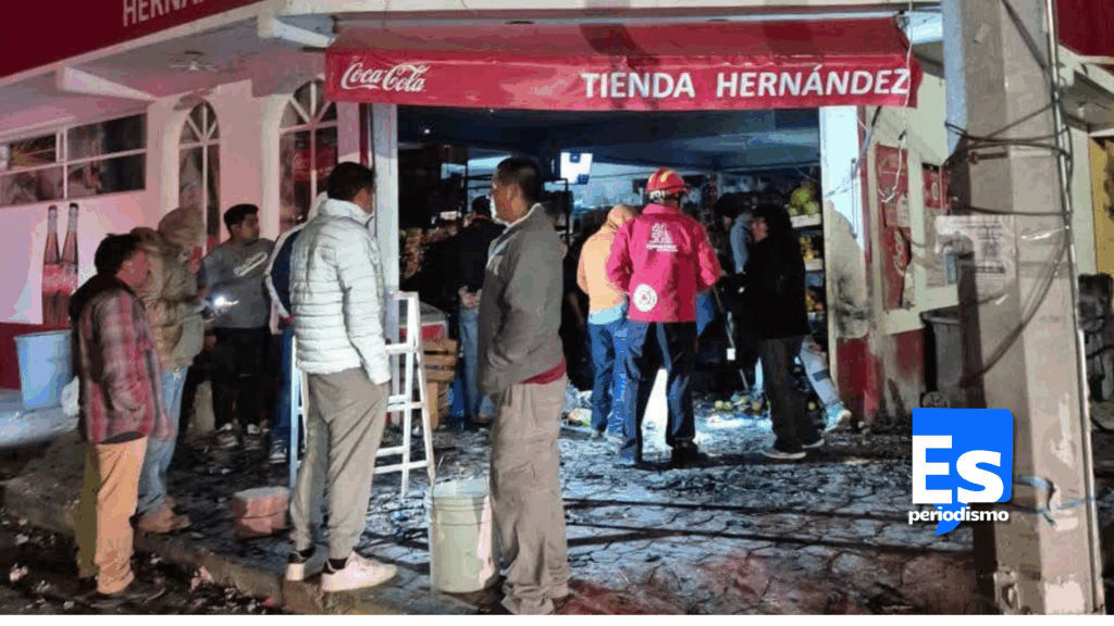 Explota pirotecnia dentro de tiendita
