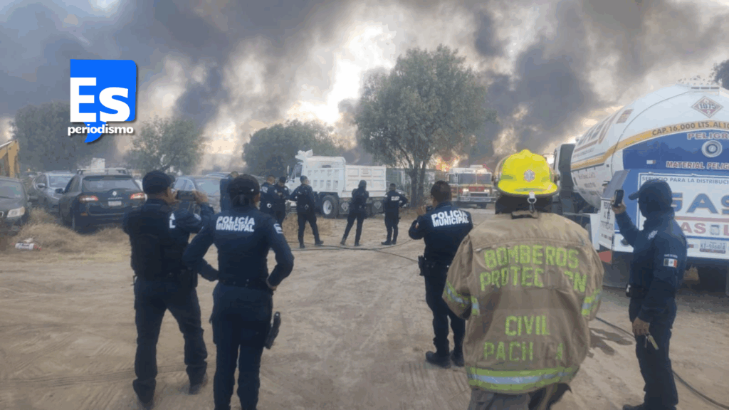 Incendio de pastizales alcanza