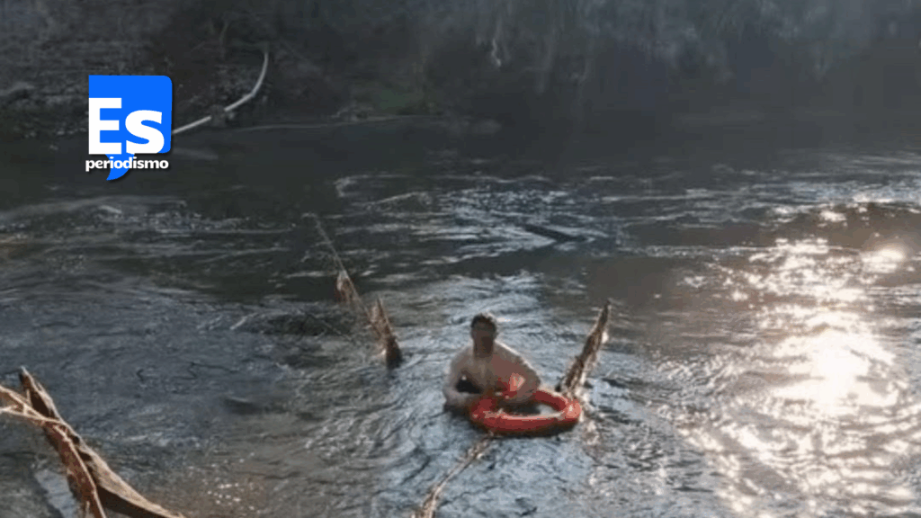 Oportuno rescate de un hombre