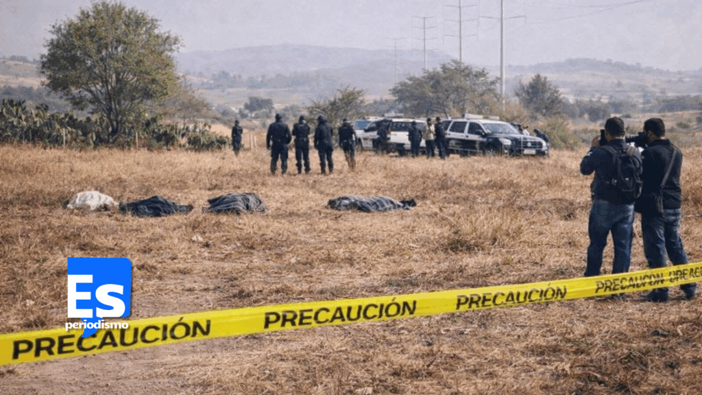 Mataron a 2 mujeres y 1 hombre en campo
