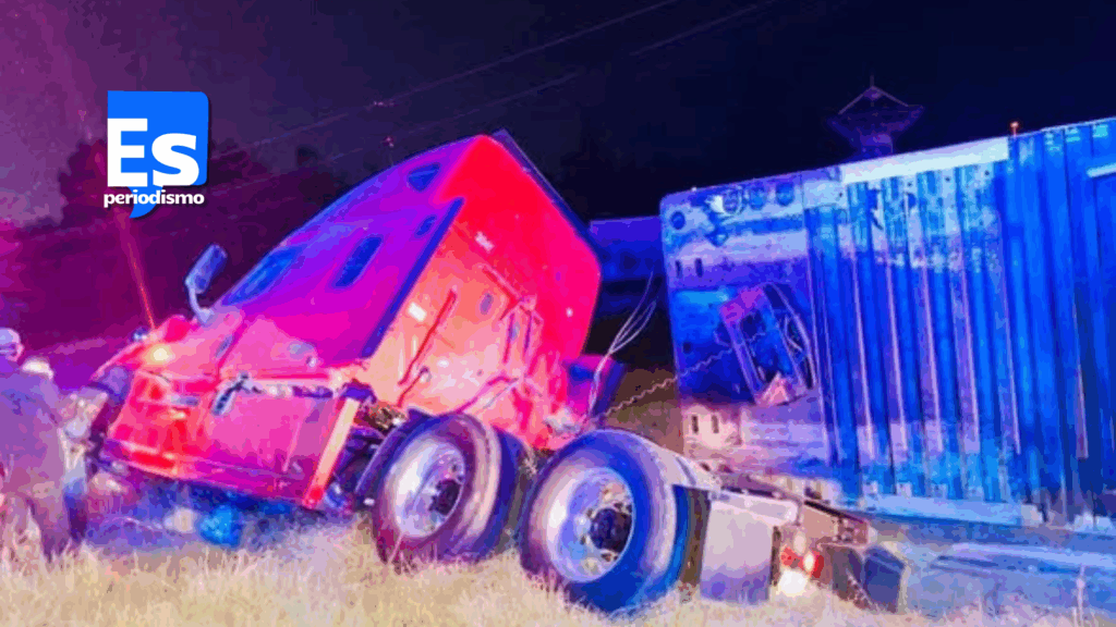 Persecución de tractocamión robado