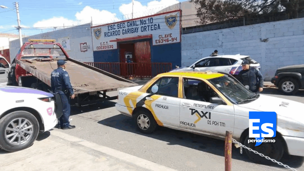 Detienen a taxista que conducía