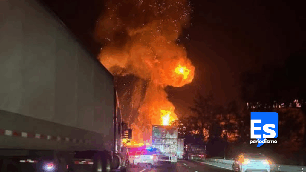 Explota pipa de gas LP y paraliza