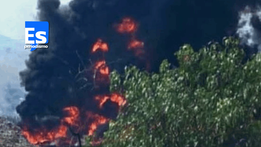Apagan incendio de pastizal